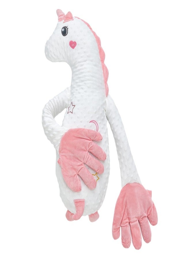 RSN Companion Plush Toy, Cute Animal Plush Stuffed Comforting Pillow, Portable Dinosaur Unicorn Figure Dolls for Home and Travel (Unicorn, OneSize) - Image 1