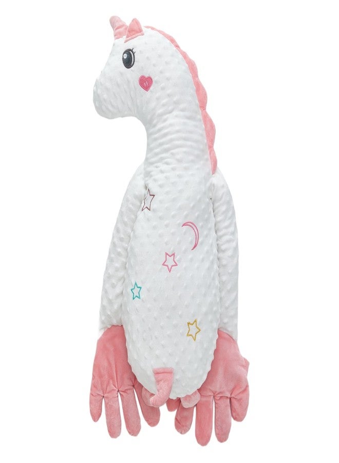 RSN Companion Plush Toy, Cute Animal Plush Stuffed Comforting Pillow, Portable Dinosaur Unicorn Figure Dolls for Home and Travel (Unicorn, OneSize) - Image 2