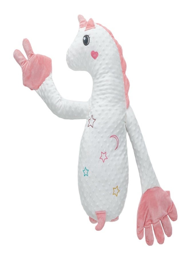 RSN Companion Plush Toy, Cute Animal Plush Stuffed Comforting Pillow, Portable Dinosaur Unicorn Figure Dolls for Home and Travel (Unicorn, OneSize) - Image 4