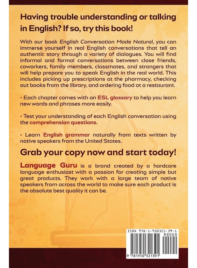 Language Mastery Publishing English Conversation Made Natural: Engaging Dialogues to Learn English (2nd Edition) - Image 2
