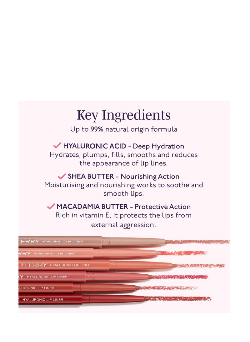 By Terry Hyaluronic Lip Liner: 2. Nudissimo - Image 3