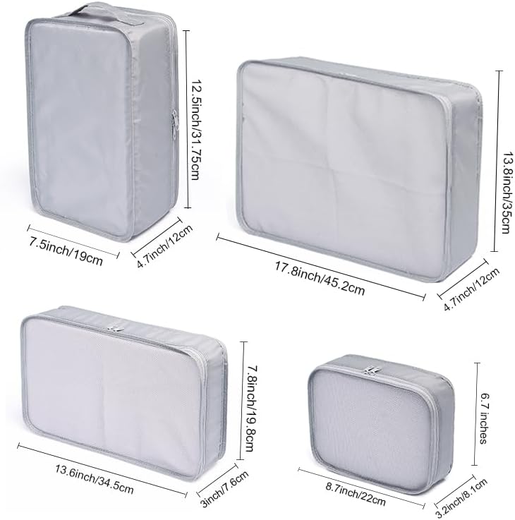 JJ POWER Travel Packing Cubes, Luggage Organizers with Shoe Bag - Image 2
