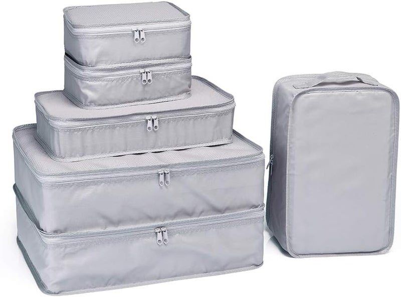 JJ POWER Travel Packing Cubes, Luggage Organizers with Shoe Bag - Image 1