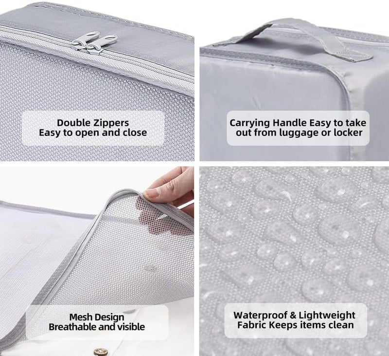 JJ POWER Travel Packing Cubes, Luggage Organizers with Shoe Bag - Image 3