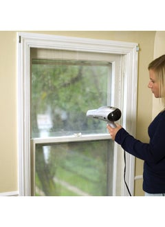 3M 3M Indoor Window Insulation, Insulator Kit for 5 Windows 3ft x 5ft, Keeps Cold Air Out and Warm Air In, Includes Heat Shrink Window Film and Scotch Window Film Mounting Tape (2141W-6)  - Image 5