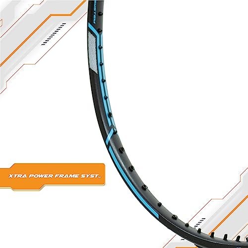 Apacs Finapi 232 Xtra Power (40LBS, 100% Top Grade UHM Japanese Graphite) Extra Strong Professional Unstrung Badminton Racket with Free Full Cover (Blue) - Image 5