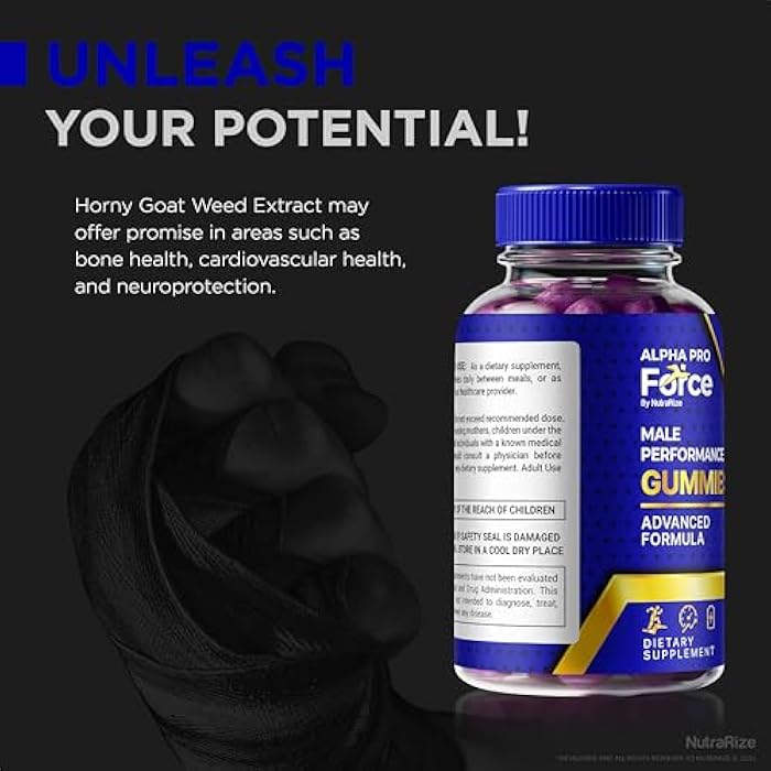NutraRize ألفا برو فورس جوميتس، جوميتس ألفا برو فورس الرسمية للرجال، تركيبة طبيعية بالكامل لدعم الأداء القوي والقدرة على التحمل، مراجعات ألفا برو فورس ME جوميتس (60 جوميتس) - Image 5