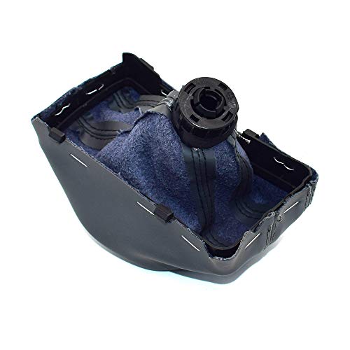 Cakievro Gear Shift Knob Auto Automatic Leather Chrome for Audi A6 A7 A3 A4 A5 A6 c6 Q7 Q5 2009 2010 2011 2012 2014 4G1 713 139 R (Black) - Image 5