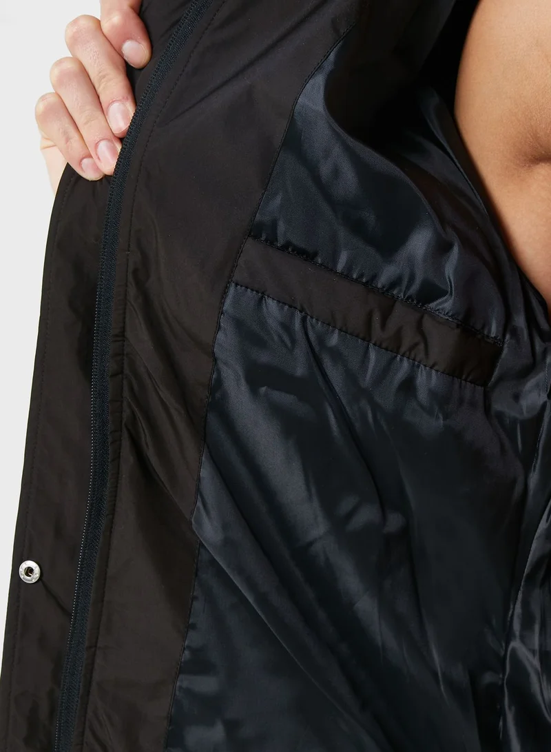 Urban Minx Urban Minx Urban Minx Classic Padded Jacket With Hood