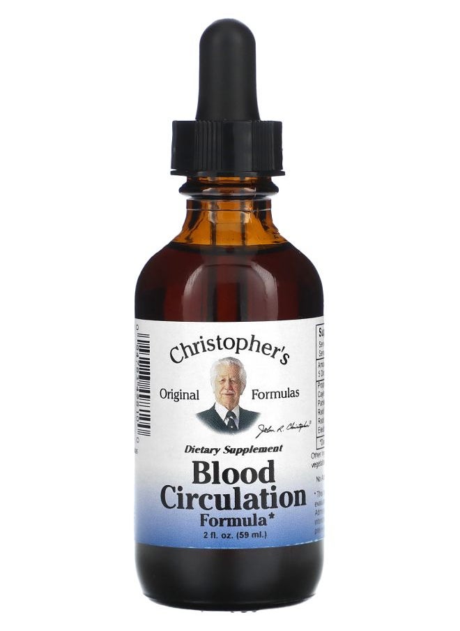 Christopher's Original Formulas - Blood Circulation Formula 2 fl oz (59 ml) - Image 1