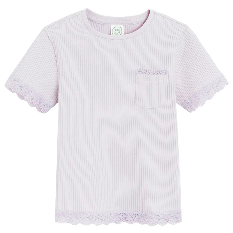 Cool Club PINK COTTON, ELASTANE BLOUSE S/S