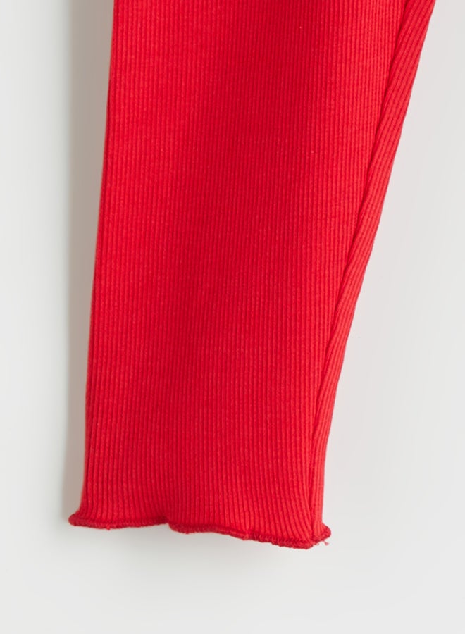 ال سي وايكيكي ليقنغ بناتي أساسي بخصر مطاطي - Image 2