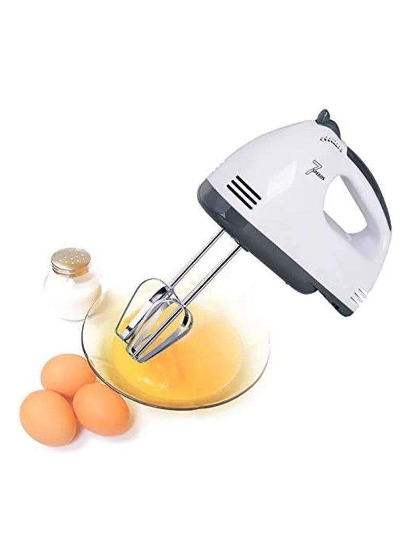 Home Gold Multi-Speed ​​Electric Hand Mixer - 7 Speeds for Perfect Control, Ergonomic Design for Easy Holding, Ideal for Whipping Eggs, Cream, Doughs and Mixes - 1 Year Warranty, Model 2023-18 - Image 2