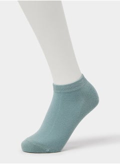 Styli Pack of 5 Solid Rib Shoe Liner Socks  - Image 4