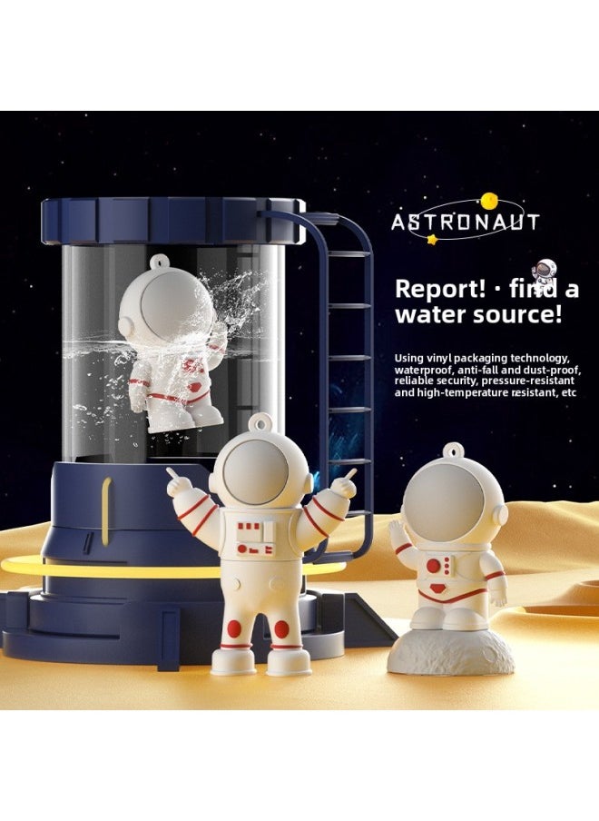 Generic - Private Model U Disk Creative Astronaut Spaceman Large Capacity Mobile Phone USB Flash Disk Cultural And Creative Exhibition Activity Gift U Disk-Color:Explorer Number + Type-c Transfer Interface-Capacity:32GB - Image 1