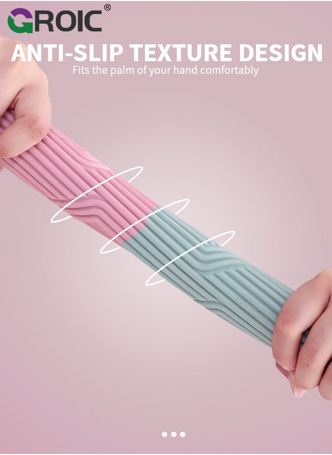 GROIC - Twist Hand Exerciser Bars, Resistance Bar for Physical Therapy, Flex Therapy Bar Strengthener, Twisting Hand Therapy Bar, Relieves Tendonitis Pain & Improve Grip Strength & Injury Recovery - Image 1