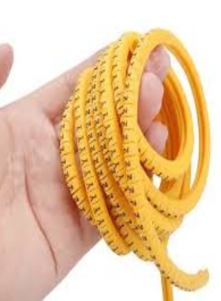 KNP KNP Cable Marker Tube (2.6mm - 4.2mm) -5 is designed to provide an efficient and reliable solution for identifying and organizing cables.  - Image 2