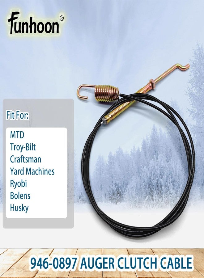 Funhoon 946-0897 Auger Clutch Cable for MTD Troy Bilt Yard-Man 2 Stage Snow Blowers Replaces 946-0897A 746-0897A 746-0897 - Image 4