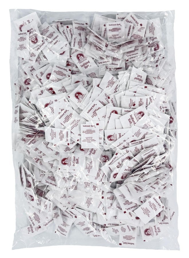 Chef's Quality Individual Salt Packets - Portable Salt Packets - OU-Kosher (1000 Salt Packets) - Image 1