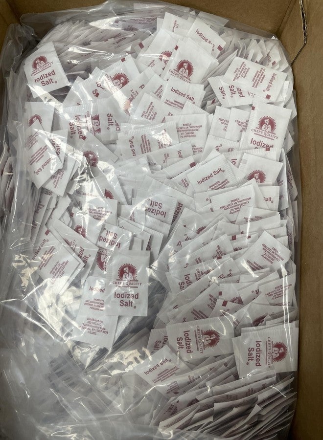 Chef's Quality Individual Salt Packets - Portable Salt Packets - OU-Kosher (1000 Salt Packets) - Image 3