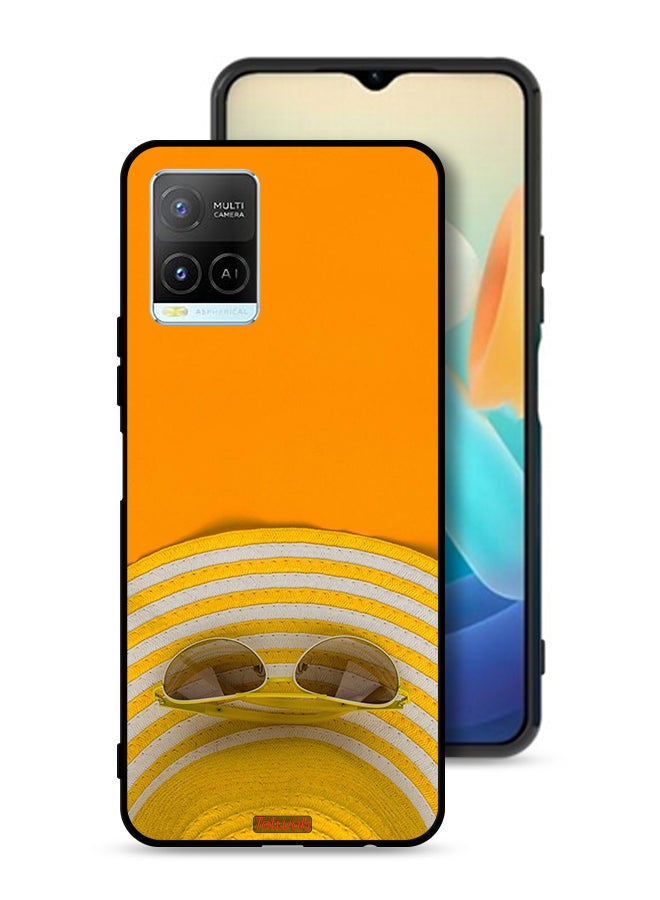 Tolwak Vivo Y32 Protective Case Cover Glasses Hat - Image 1