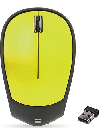 Everest SM-340 Green Usb 3D Optical Super Quiet Alkaline Battery Wireless Mouse  - Image 1