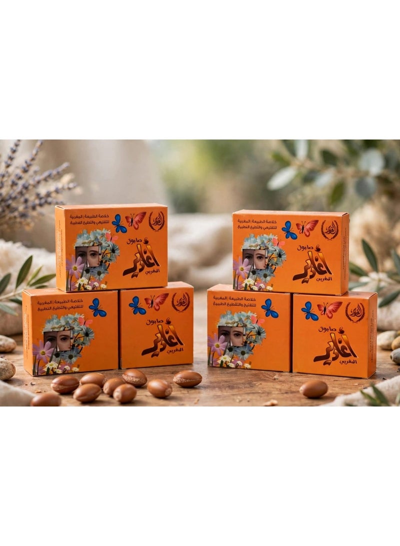 Agadir Aghadeer Maghrabi Soap 6 pieces - Image 1