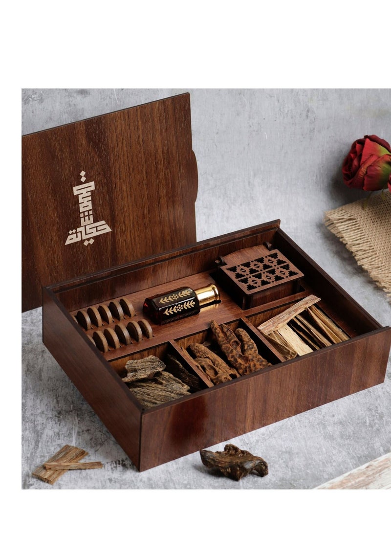 Story Of Candle Multi oud box with Sioufi oud oil  - Image 1