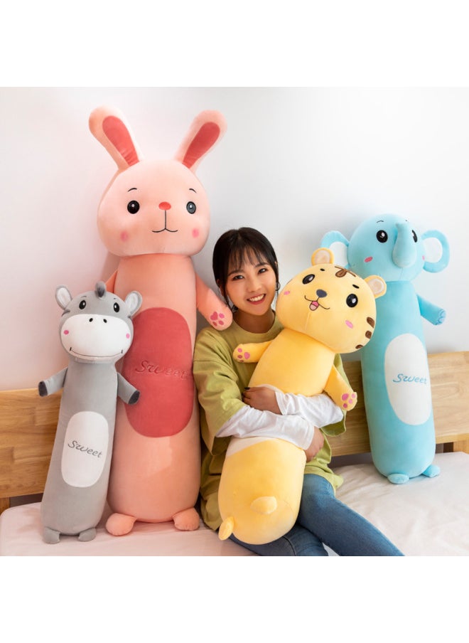 Generic - Cute Pillow Long Pillow Plush Toy Monkey Rag Doll Bed Sleeping Girl Children Doll-Specifications:90cm [collect And Follow-get 55cm Of The Same Style-Color:Gray Koala - Image 1
