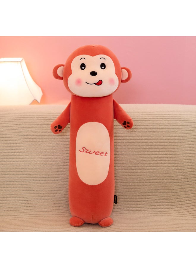 Generic - Cute Pillow Long Pillow Plush Toy Monkey Rag Doll Bed Sleeping Girl Children Doll-Specifications:90cm [collect And Follow-get 55cm Of The Same Style-Color:Gray Koala - Image 1