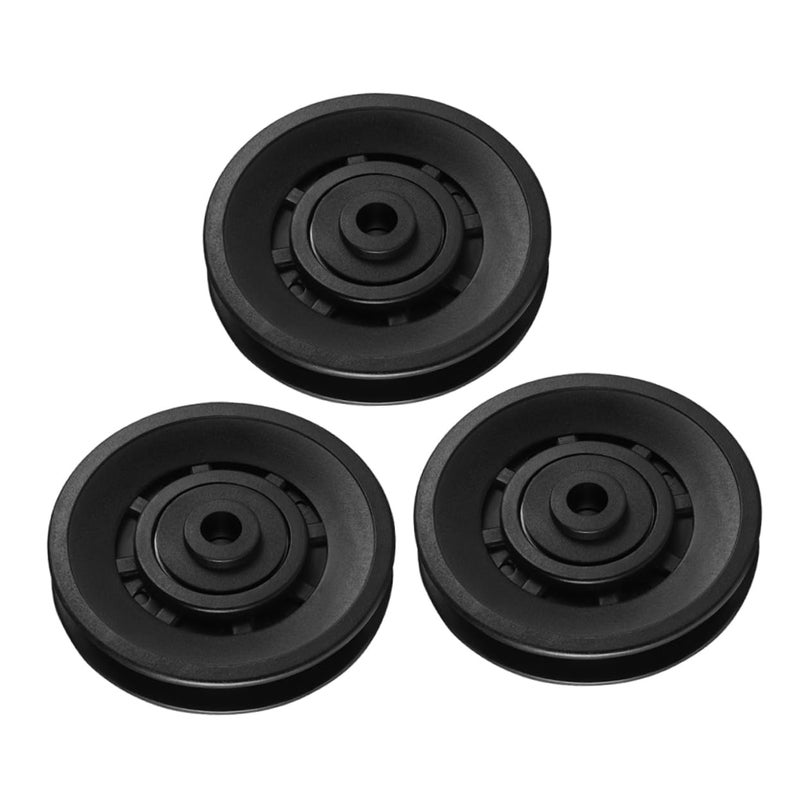 3Pcs Metal Core Bearing Pulley For Cable Machine Tricep System Smooth Rotation Gym Equipment - Image 2