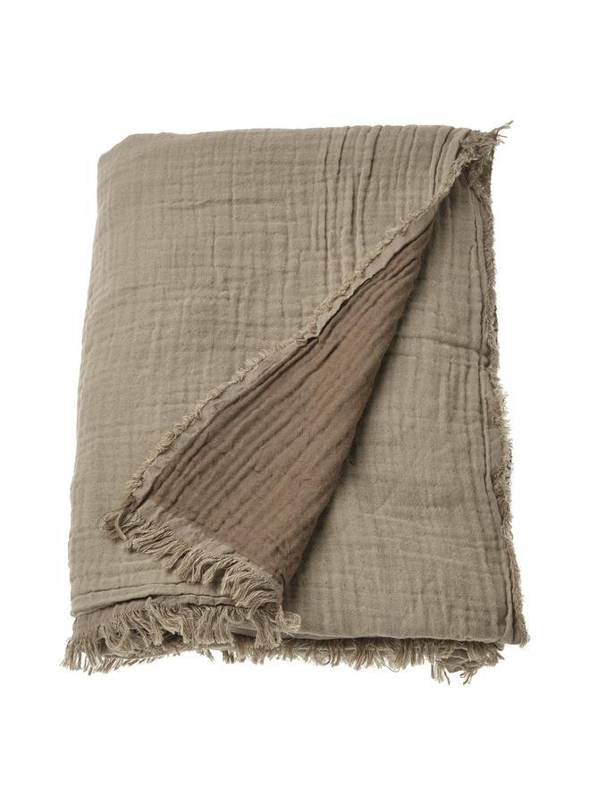 erorex Throw, light grey-brown, 150x200 cm - Image 1