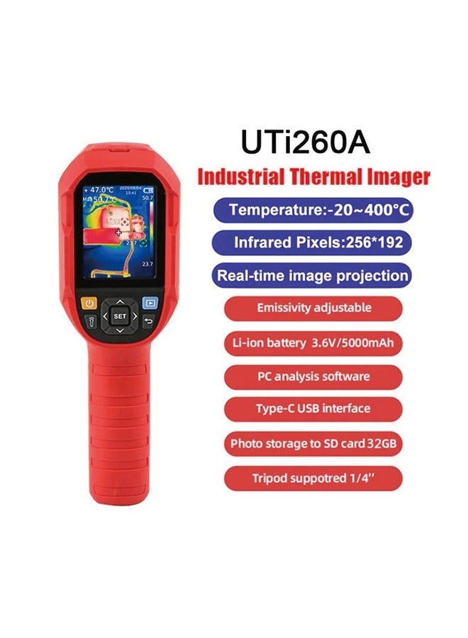 UNI-T UTI260A Thermal Imaging Camera Real-Time Image Transmission HD 256X192 Pixels Thermal Imaging Camera IP65 Protection Level - Image 2
