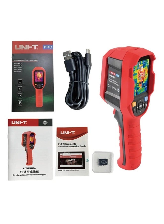 UNI-T UTI260A Thermal Imaging Camera Real-Time Image Transmission HD 256X192 Pixels Thermal Imaging Camera IP65 Protection Level - Image 1