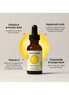 Mad Hippie Mad Hippie Travel-Size Skin Care Set - Skin-Brightening Vitamin C Face Serum + Skin-Firming Super A Retinol Serum, Day & Night Dual Pack, 0.5 Fl Oz Ea (2 Piece Set)  - Image 4