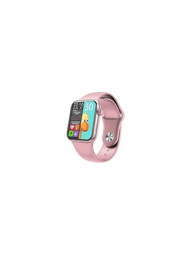 سمارت ساعة سمارت smart watch  لون بينك بطارية 180 ملي امبير مقاومة للماء بيان بحاله الطقس والمناخ خاصية توفير الطاقه متعددة اللغات - Image 1