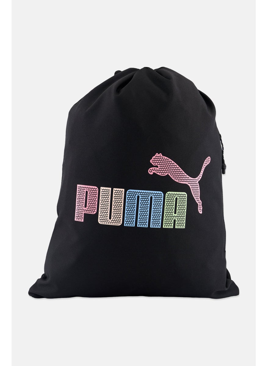 PUMA Men Brand Logo Sports Bag 45 H x 35 L x 1 W cm, Black  - Image 1