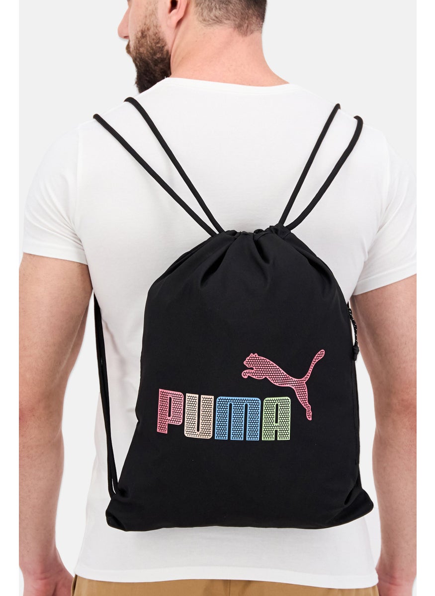 PUMA Men Brand Logo Sports Bag 45 H x 35 L x 1 W cm, Black  - Image 2