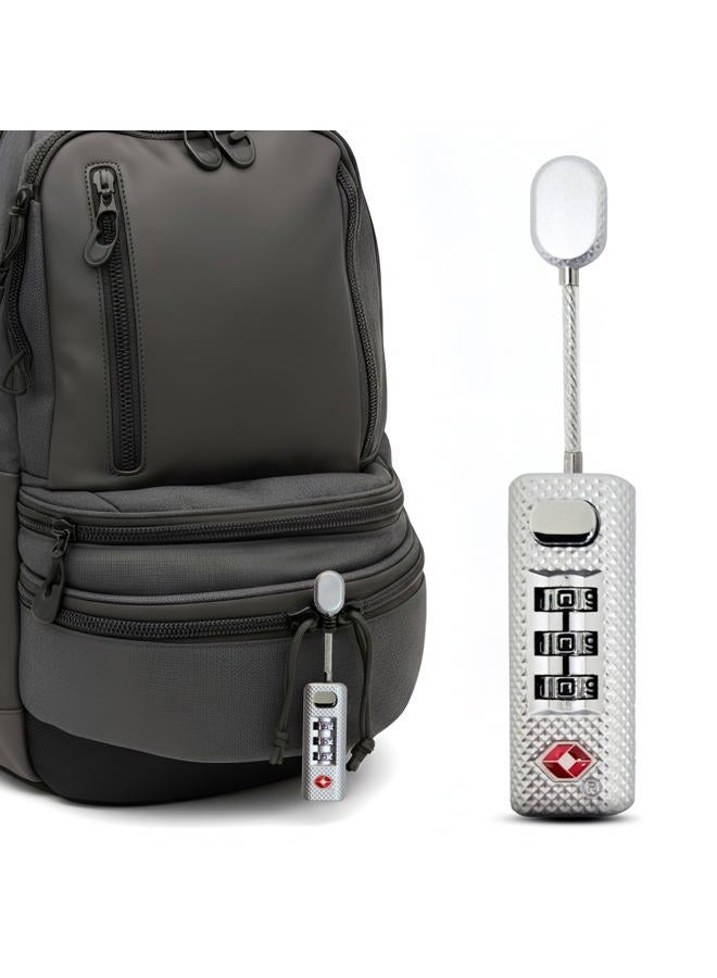 Cedar Mill Fine Firearms TSA Approved Travel Locks for Luggage, Gym Locker & Guncase - Heavy Duty for Outdoor Tent, Zippered Backpacks Secure Travel Suitcase Locks & More - Image 1