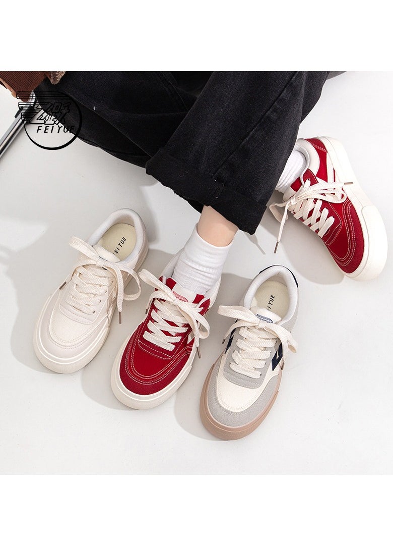 FEIYUE - Women's New Thick Soled Shoes, Sports And Leisure Shoes - Image 1