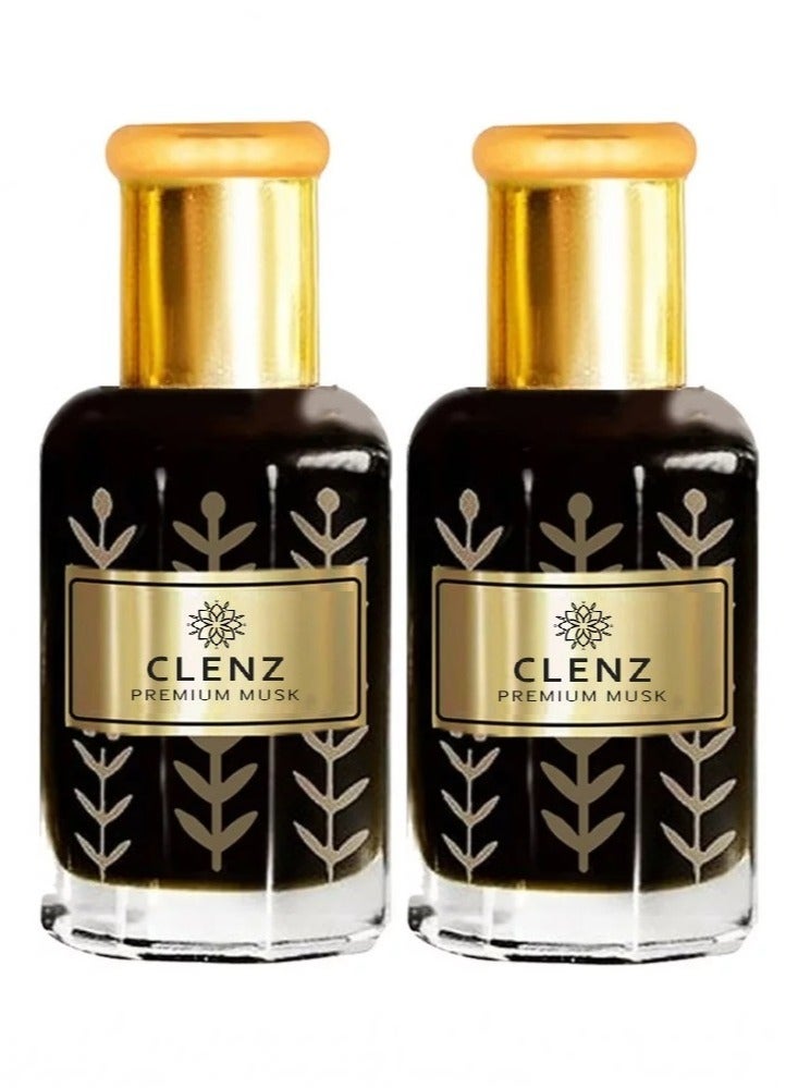 CLENZ Pack of 2 Premium Musk - 6 ml - Image 2