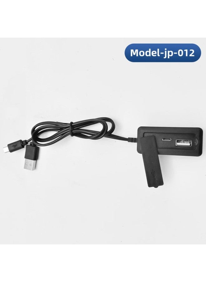 Backpack Usb Charging Cable Bag Android Data Cable Luggage External Usb Charging Cable Interface Accessories-Color:Model-jp-012 (ordinary Fast Charging Type)  - Image 1