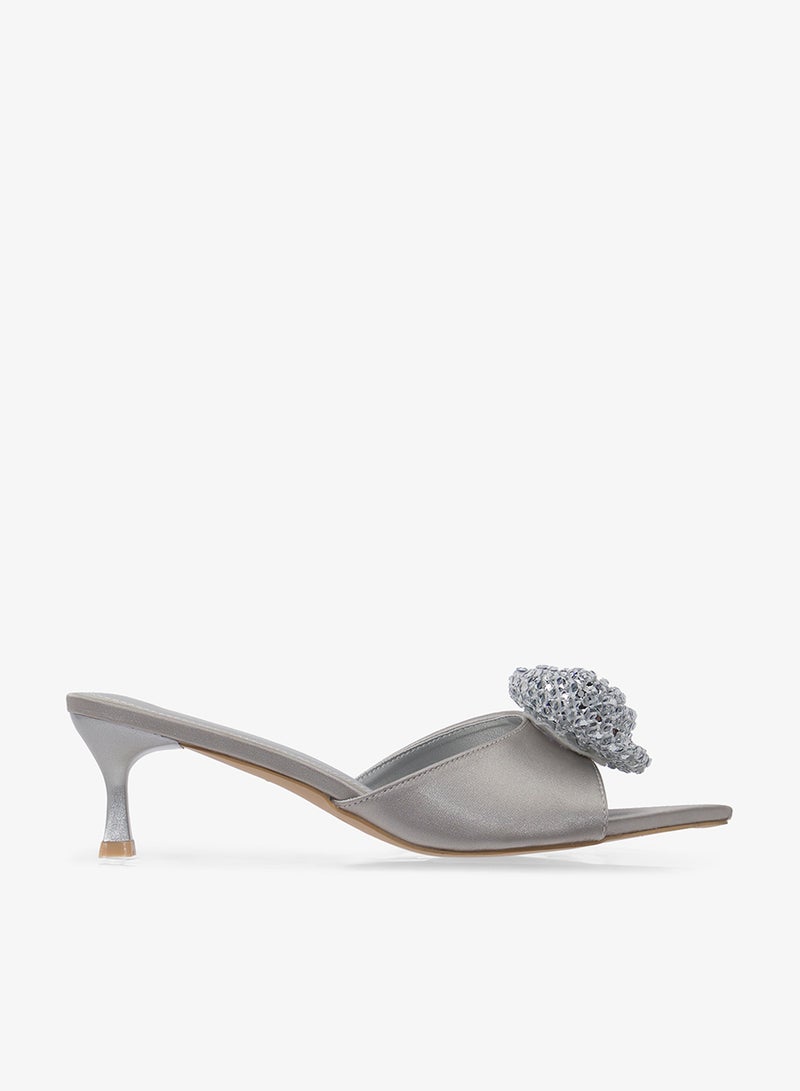 ايلا ليمتد اديشن صنادل بكعب ديامانتي - Image 1