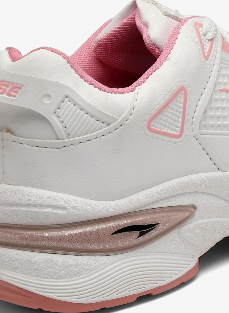 Asian  Lightweight Offwhite Pink Sneakers for Women and Girls for Women | Best Price UAE