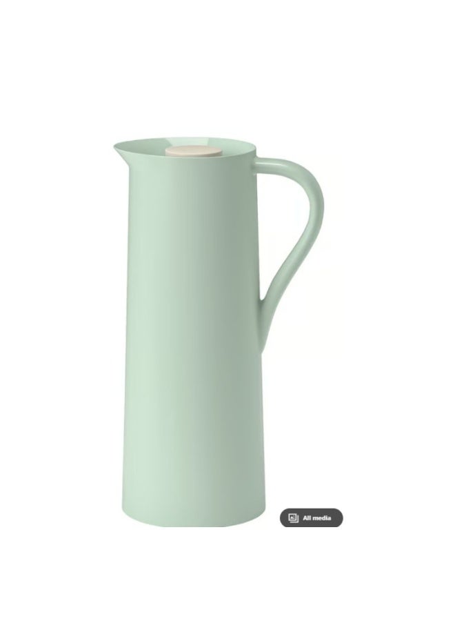 IKEA (IKEA) Vacuum Flask, Light Green/Beige, 1L - Image 1