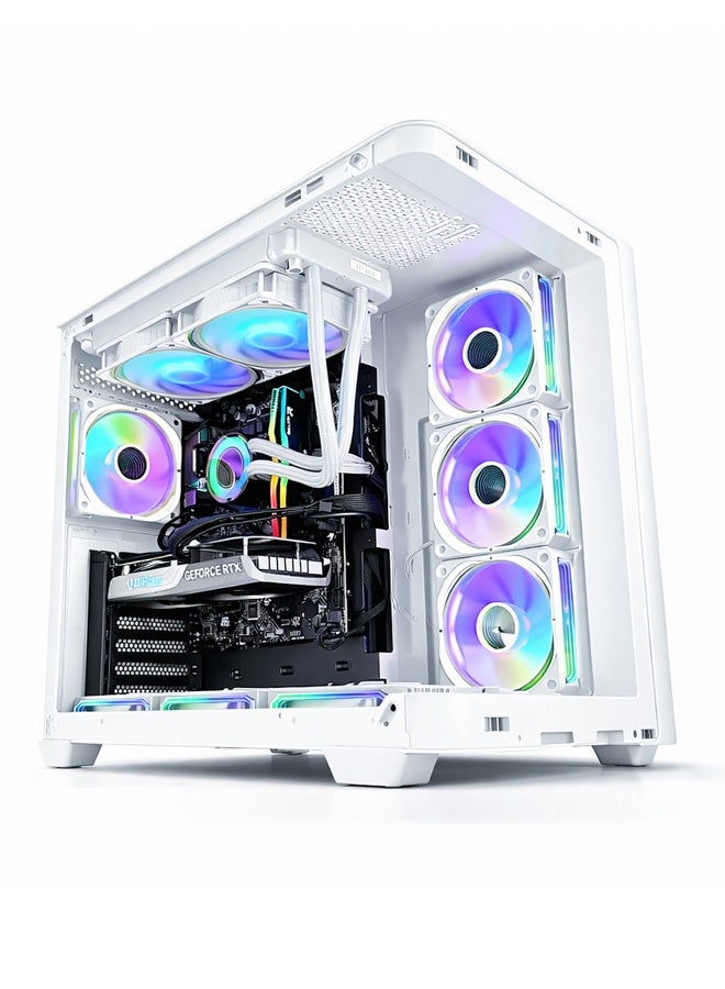 Game Sekret Phantom Gaming PC -  Intel Core i7-12700K | GeForce RTX 5060 8GB GPU | 32GB DDR5 RAM-1TB NVMe SSD | 240mm Liquid Cooler-B760 MB-650W 80+ PSU | WiFi-Bluetooth-Windows 11 Pro | Game Sekret Desktop Computer | 1 Year Warranty black - Image 5