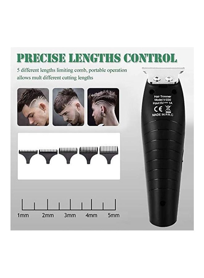 Loquat Professional Rechargeable Electric Hair Trimmer Set For Men Black - Image 4