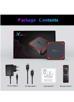 X96 Mini Plus TV Box | Android 9.0 Smart TV Box with Amlogic S905W4 Quad-Core Processor | 5G Dual WiFi | 4K & 6K UHD Support | H.265 Decoding | Google & YouTube Compatible | Media Player with 2GB RAM + 16GB ROM | HDMI 2.0 Streaming Device - pzsku/Z10F033E0D625A5CE7BF7Z/45/_/1739985879/15be186c-dd7d-4ce5-a3b1-86ece4136e92