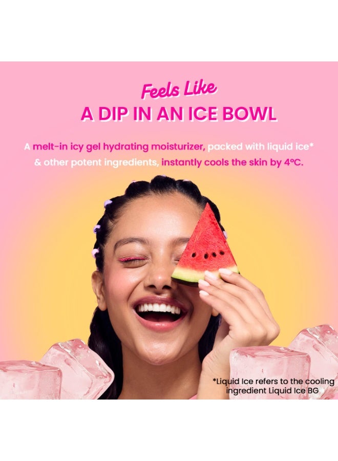 دوت آند كي مرطب جل ثلجي مبرد بالبطيخ والبطيخ | يبرد البشرة على الفور، هيالورونيك ونياسيناميد | يتحكم في الدهون الزائدة، يعزز إشراق البشرة | ينعش البشرة ويلطفها، غير لزج وغير دهني | 60 جم - Image 2