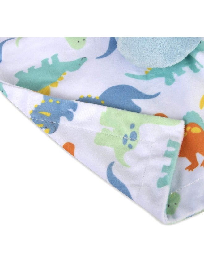 Baby Essentials Minky Animal Snuggler Lovey Blanket For Kids Babies Boys Girls Gender Neutral Security Blanket With Stuffed Animal - Image 4